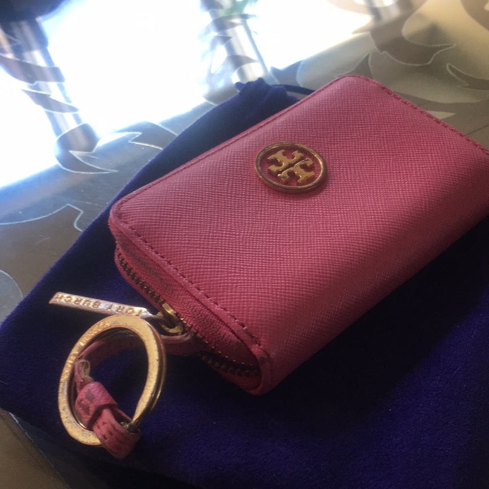 Tory Burch small change purse and key holder